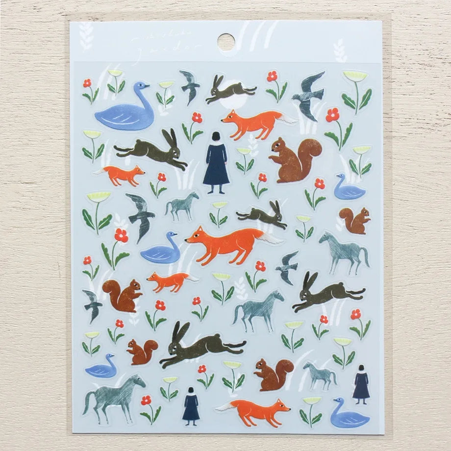 Garden Nishi Shuku Stickers · Cozyca