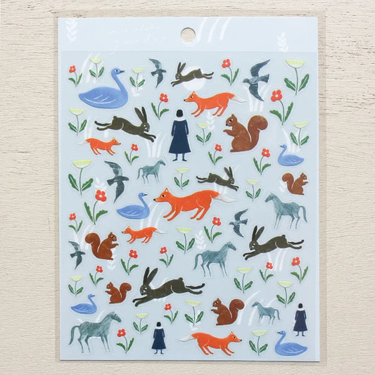 Garden Nishi Shuku Stickers · Cozyca