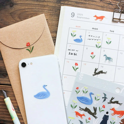 Garden Nishi Shuku Stickers · Cozyca