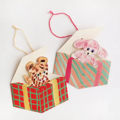 Stuffed Animal Present Cards · Paper Message
