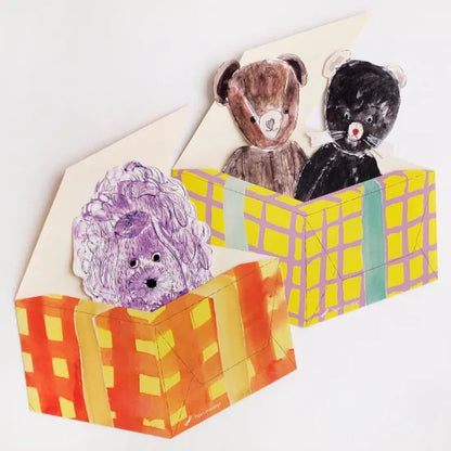 Stuffed Animal Present Cards · Paper Message