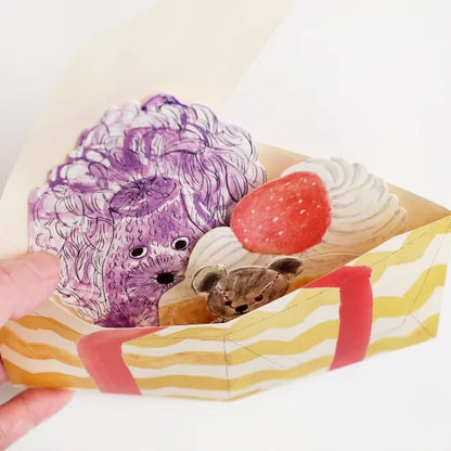 Stuffed Animal Present Cards · Paper Message