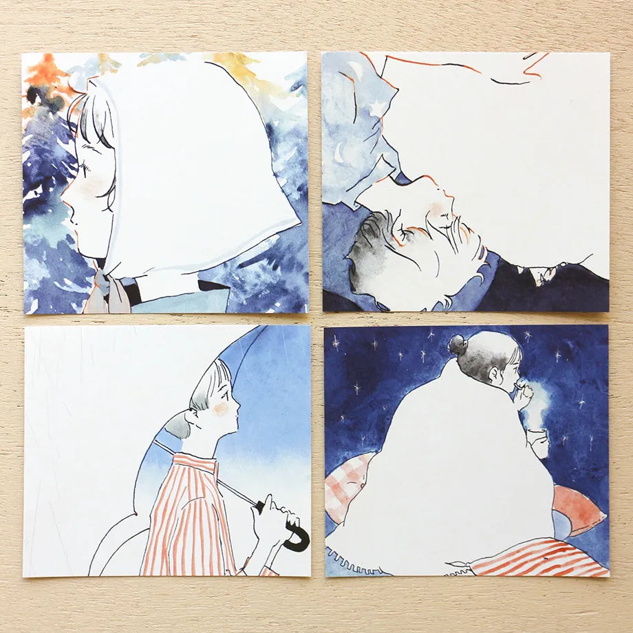 Katachi Sayuri Fujimaki Memo Pad · Cozyca