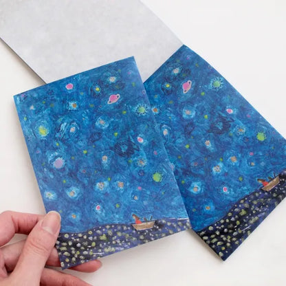 Starry Night Memo Pad · Paper Message