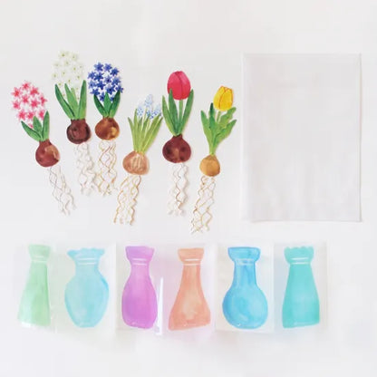 Hydroponic Vases Card Set · Paper Message