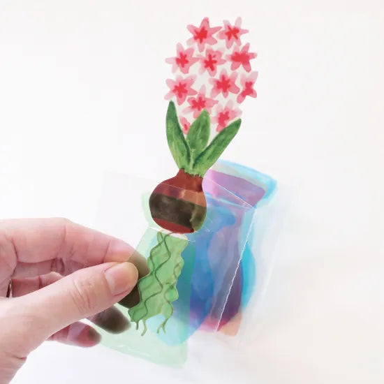 Hydroponic Vases Card Set · Paper Message
