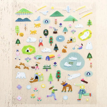 A Cold Place in a Distant Country Narumi Suzuki Stickers · Cozyca