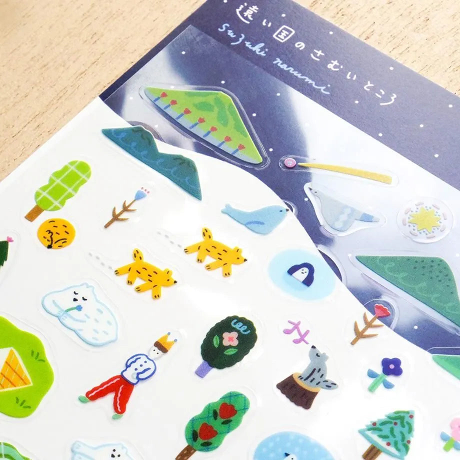 A Cold Place in a Distant Country Narumi Suzuki Stickers · Cozyca