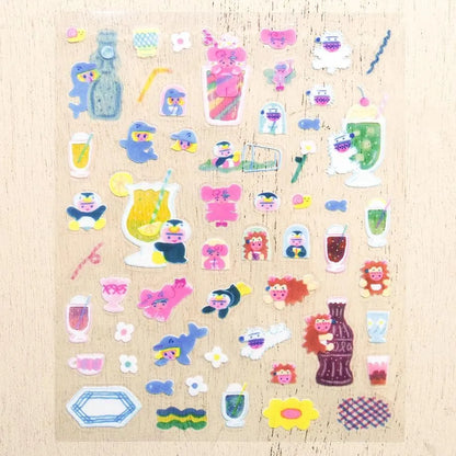 Juice Itoi Yuki Stickers · Cozyca
