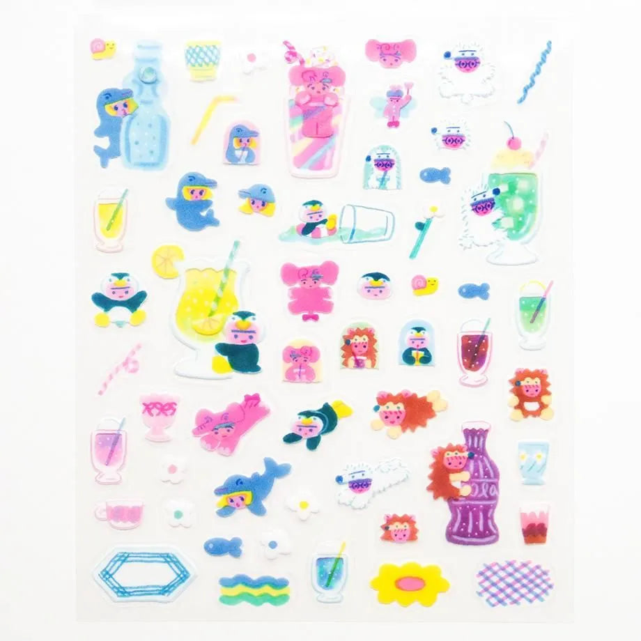 Juice Itoi Yuki Stickers · Cozyca