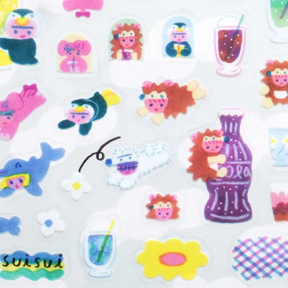 Juice Itoi Yuki Stickers · Cozyca