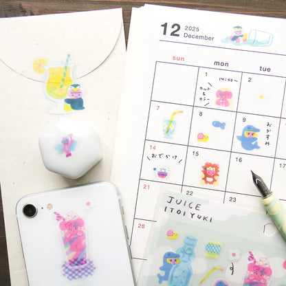Juice Itoi Yuki Stickers · Cozyca