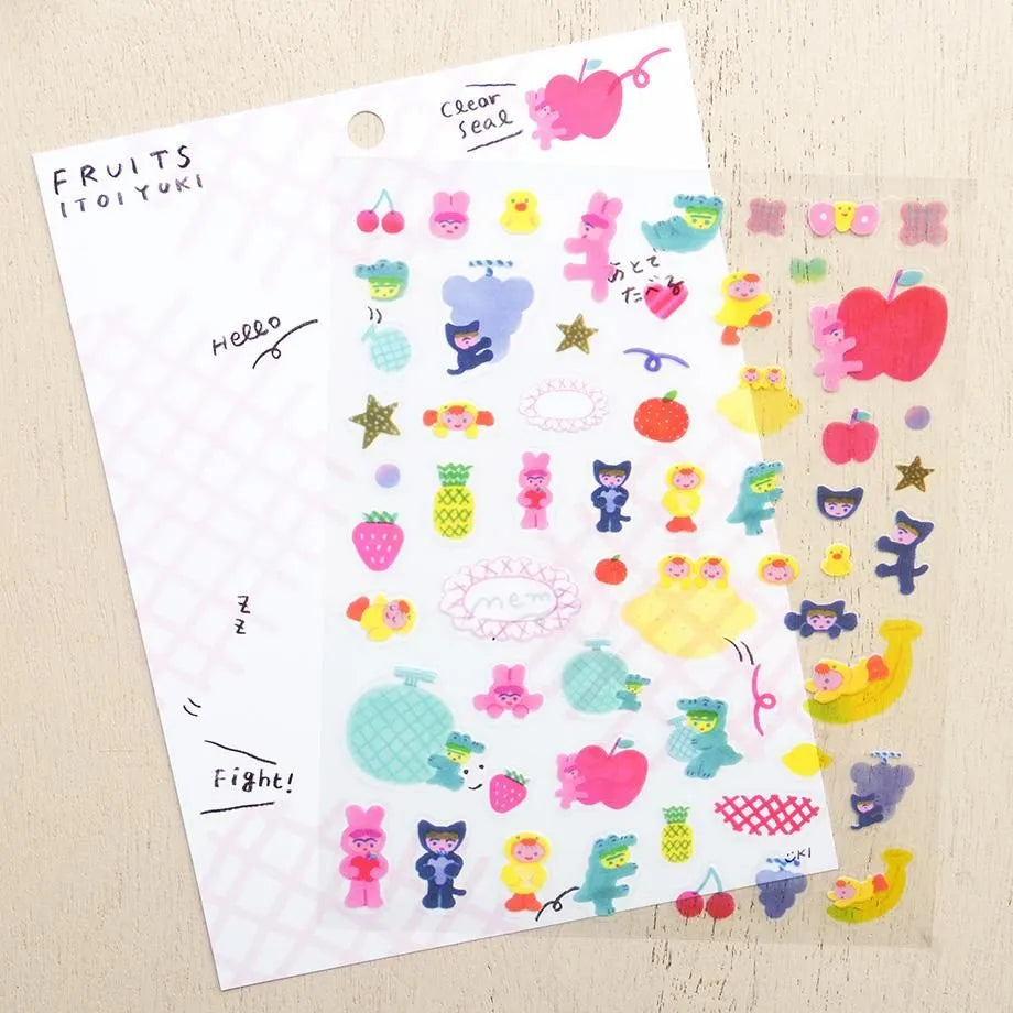 Fruits Itoi Yuki Stickers · Cozyca