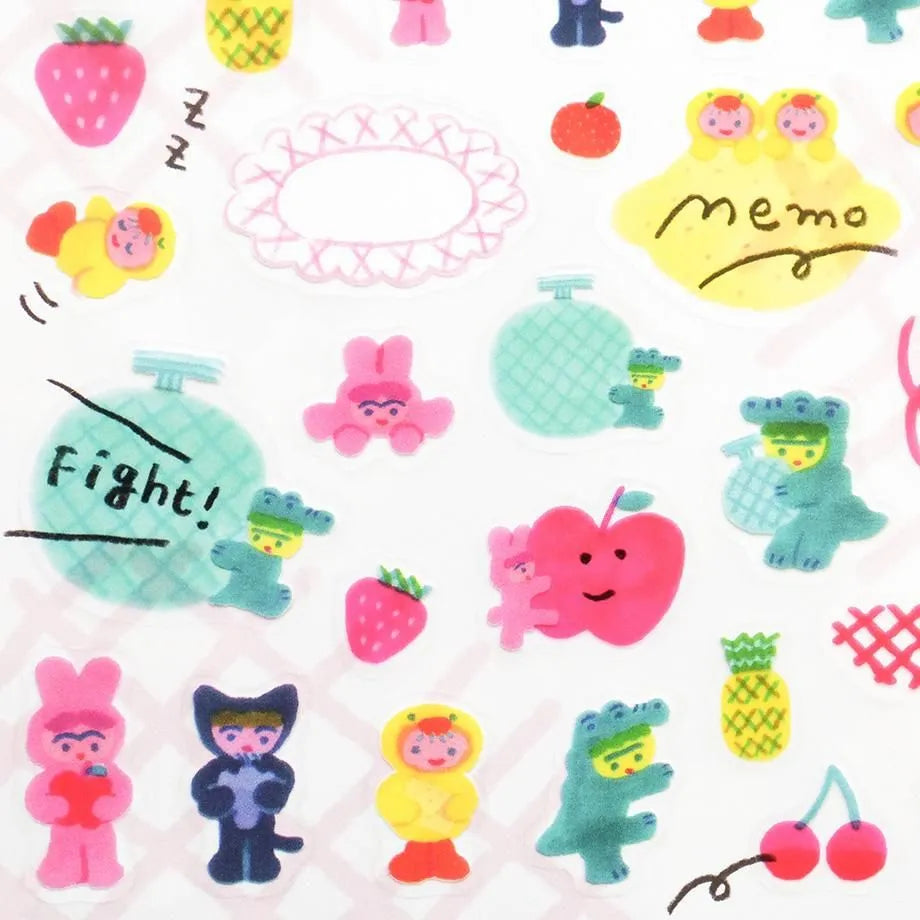 Fruits Itoi Yuki Stickers · Cozyca