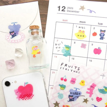 Fruits Itoi Yuki Stickers · Cozyca