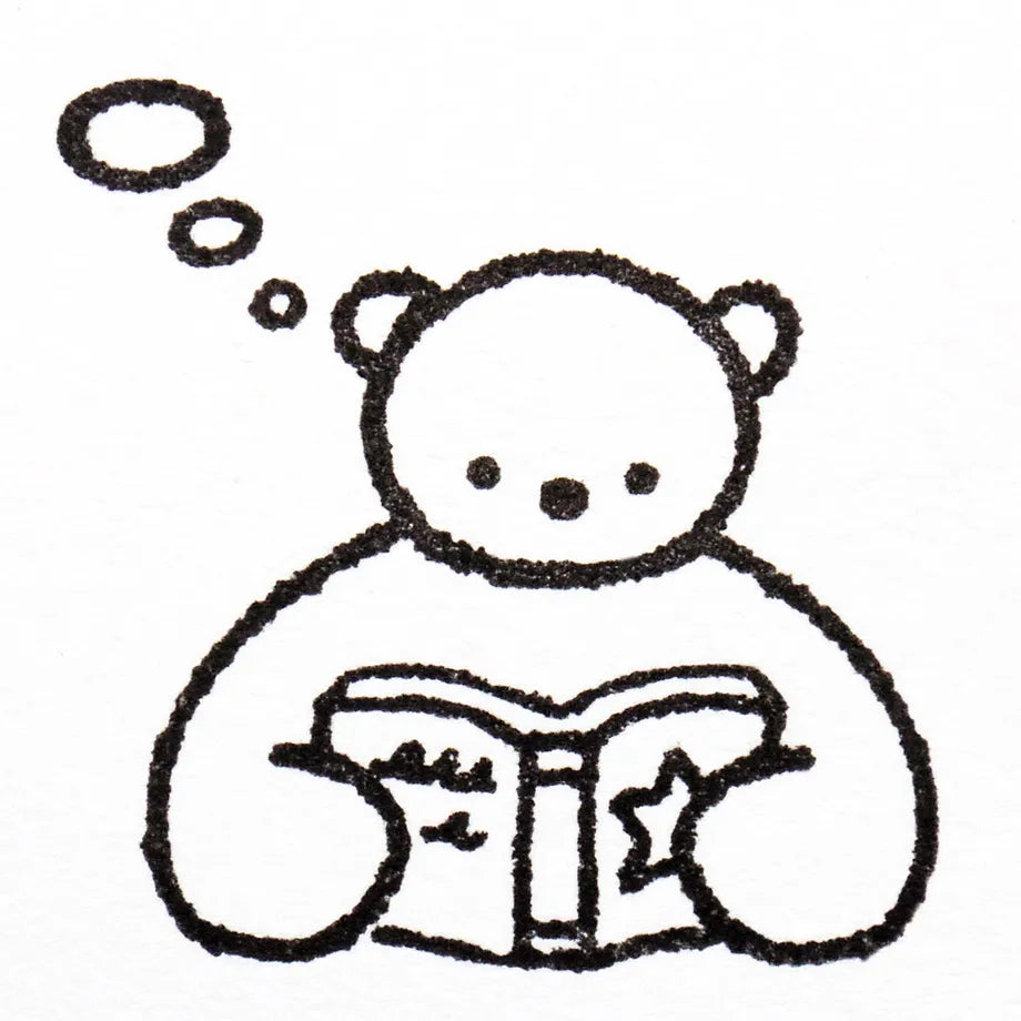 Hmm Hmm Mariko Fukuoka Rubber Stamp · Cozyca