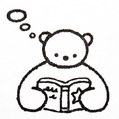 Hmm Hmm Mariko Fukuoka Rubber Stamp · Cozyca