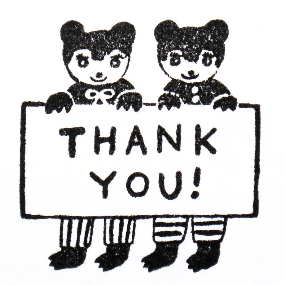 Thank You Aiko Fukawa Rubber Stamp · Cozyca