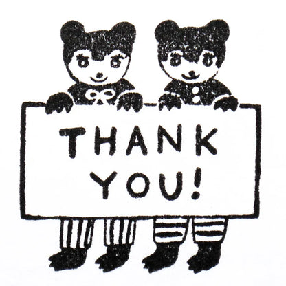 Thank You Aiko Fukawa Rubber Stamp · Cozyca