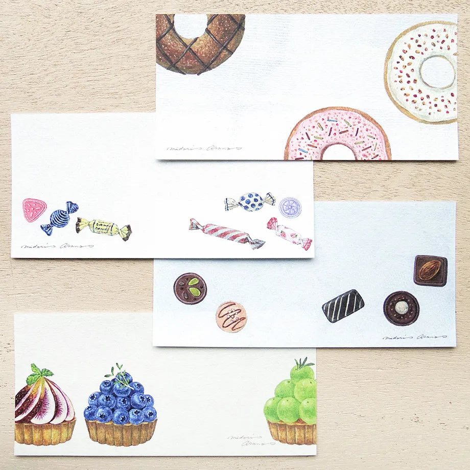 Three o'clock Midori Asano One-stroke Note Pad · Cozyca