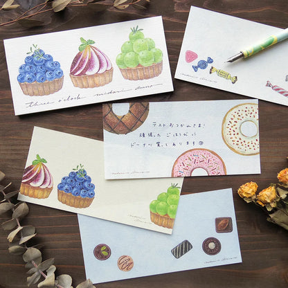Three o'clock Midori Asano One-stroke Note Pad · Cozyca