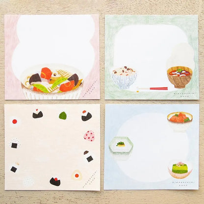Washoku Hirabayashi Kano Memo Pad · Cozyca