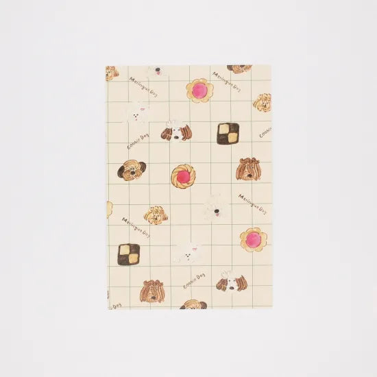 Cookie & Meringue Dog Postcard · Paper Message