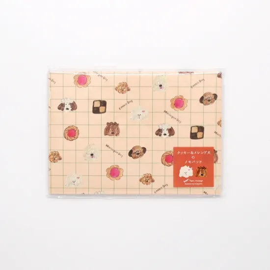 Cookie & Meringue Dog Memo Pad · Paper Message
