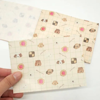 Cookie & Meringue Dog Memo Pad · Paper Message