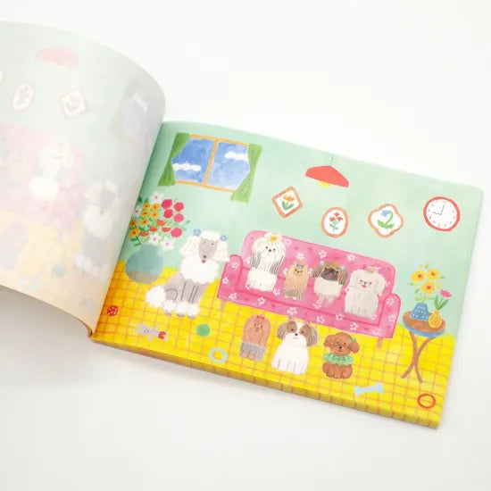 Dressed-Up Dog's Room Memo Pad · Paper Message