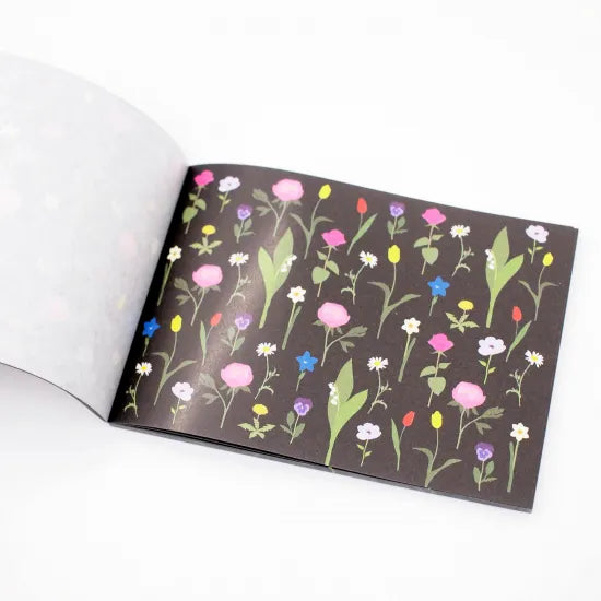Nighttime Flower Field Memo Pad · Paper Message