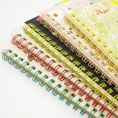 Cookie & Meringue Dog A6 Ring Notebook · Paper Message