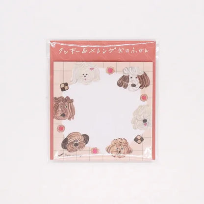 Cookie & Meringue Dog Square Sticky Notes · Paper Message