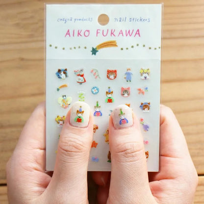 Aiko Fukawa Nail Stickers · Cozyca
