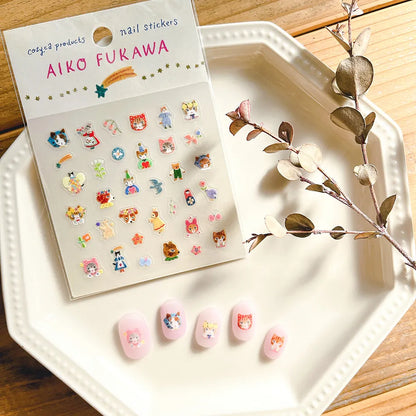 Aiko Fukawa Nail Stickers · Cozyca
