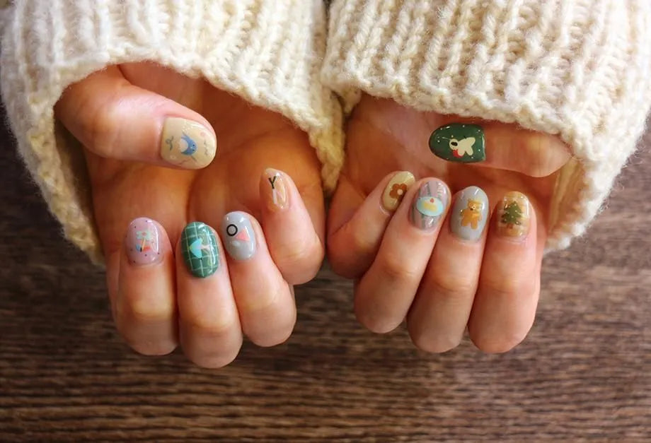 Subikiawa Nail Stickers · Cozyca