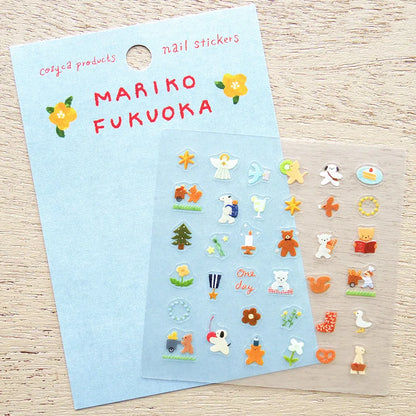 Mariko Fukuoka Nail Stickers · Cozyca