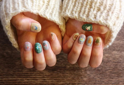 Mariko Fukuoka Nail Stickers · Cozyca