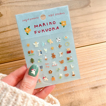 Mariko Fukuoka Nail Stickers · Cozyca