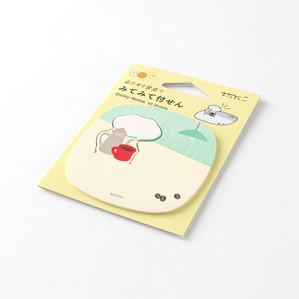 Coffee Pop-up Sticky Notes · Midori