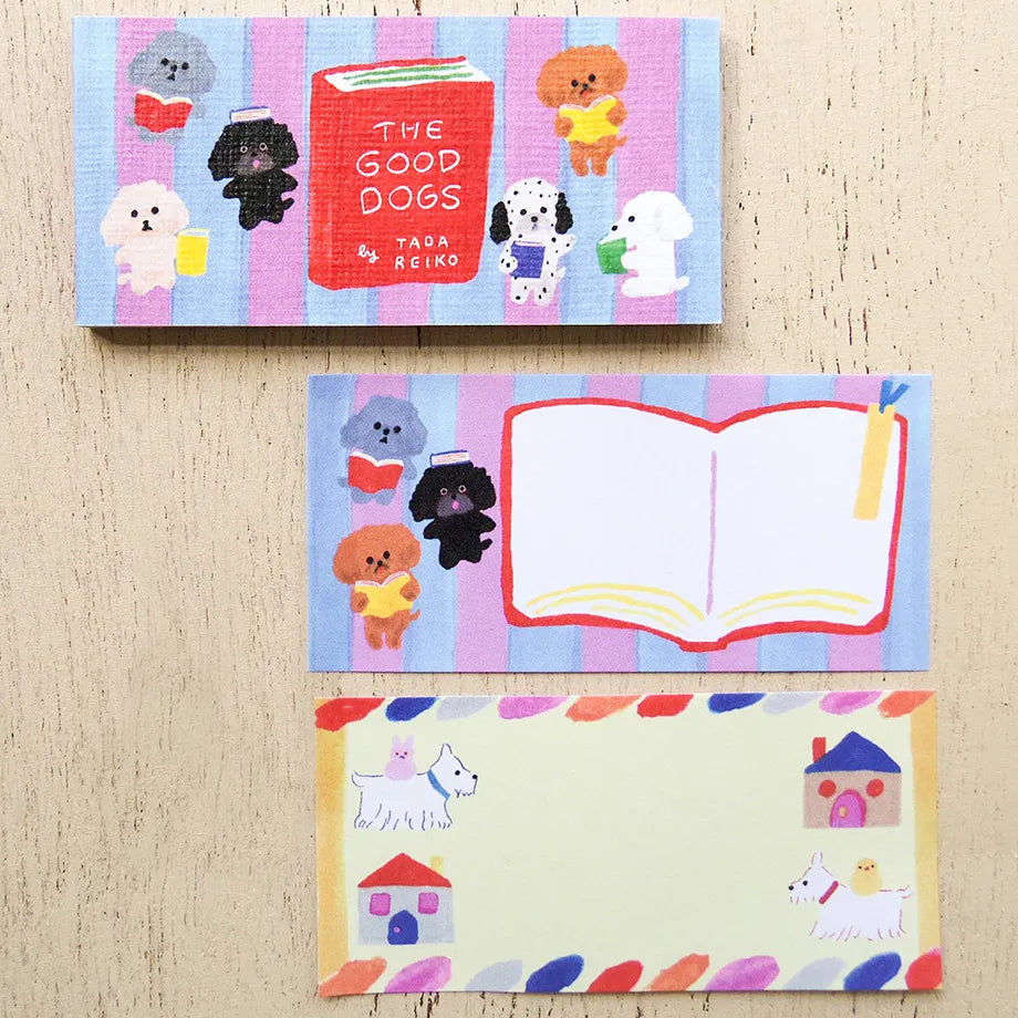 C is for Cat & The Good Dogs Reiko Tada One Line Sticky Notes · Cozyca