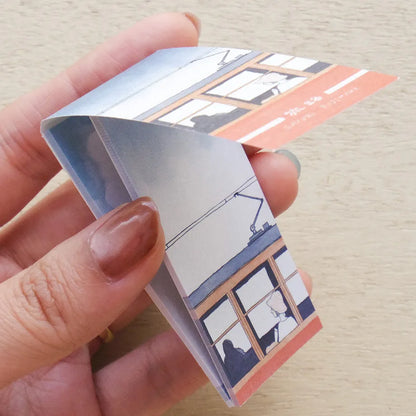 Travel & Life Sayuri Fujimaki One Line Sticky Notes · Cozyca