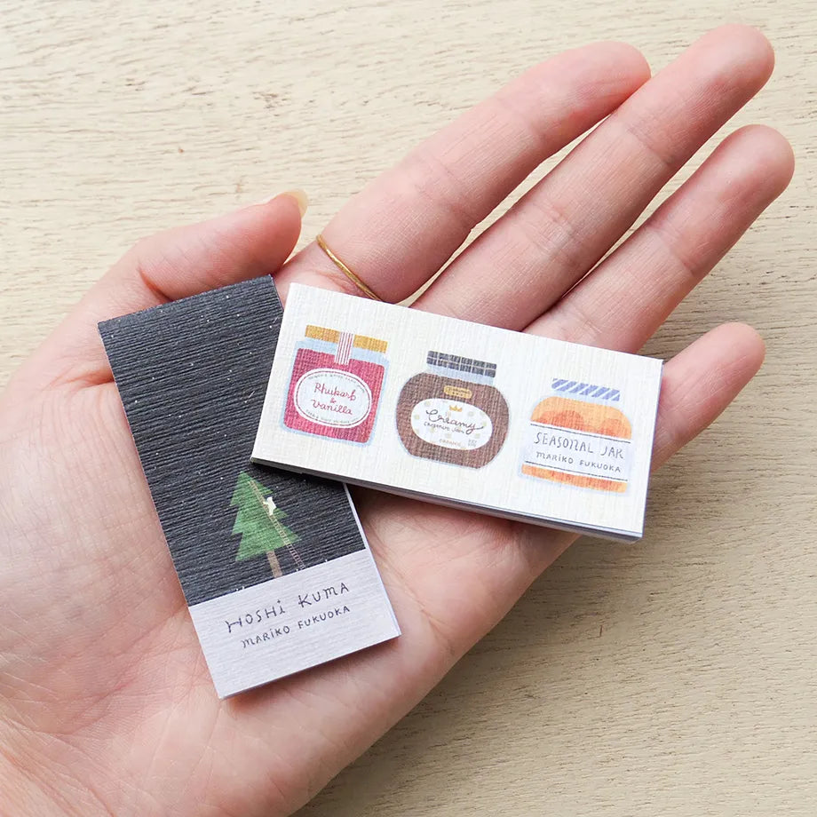Seasonal Jar & Hoshikuma Mariko Fukuoka One Line Sticky Notes · Cozyca