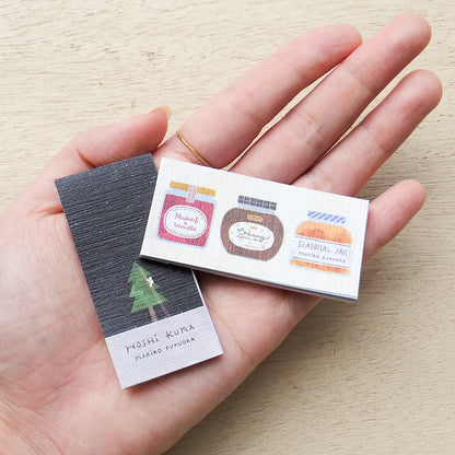 Seasonal Jar & Hoshikuma Mariko Fukuoka One Line Sticky Notes · Cozyca