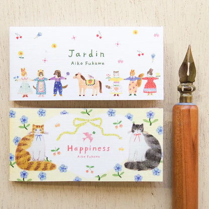 Jardin & Happiness Aiko Fukawa One Line Sticky Notes · Cozyca