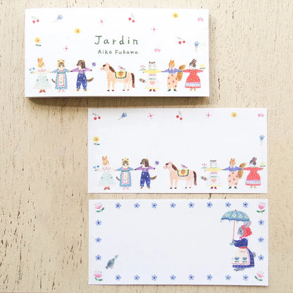 Jardin & Happiness Aiko Fukawa One Line Sticky Notes · Cozyca