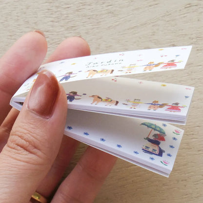 Jardin & Happiness Aiko Fukawa One Line Sticky Notes · Cozyca