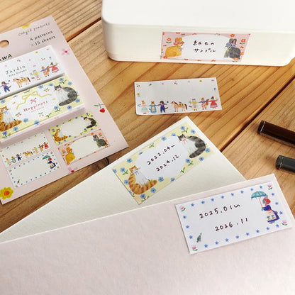 Jardin & Happiness Aiko Fukawa One Line Sticky Notes · Cozyca