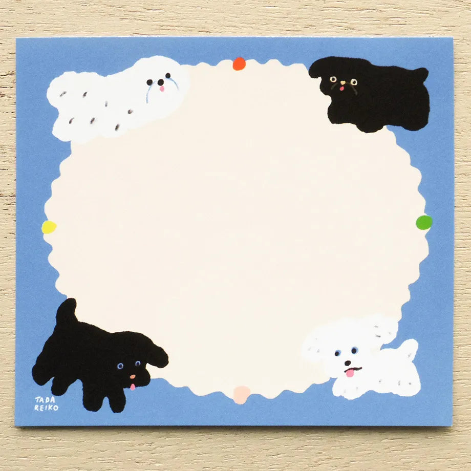 Dog Year Reiko Tada Memo Pad · Cozyca