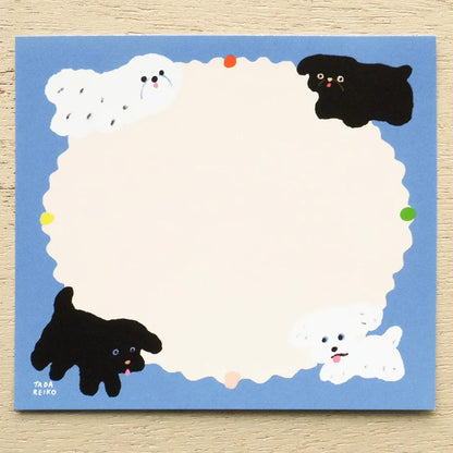 Dog Year Reiko Tada Memo Pad · Cozyca